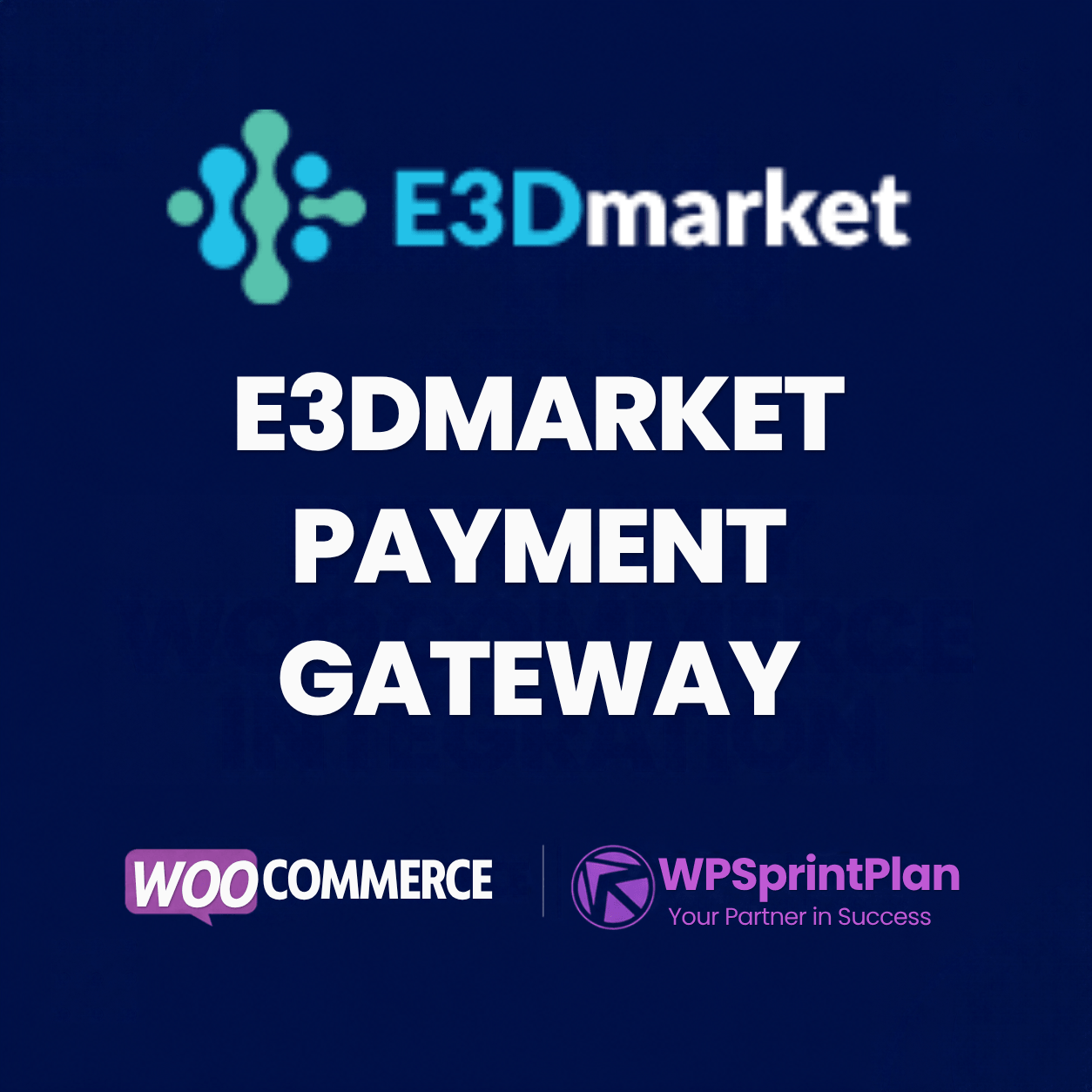 Woocommerce E3dmarket Payment Gateway